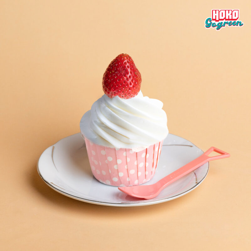 เค้ก ช้อนพลาสติก สีสวย