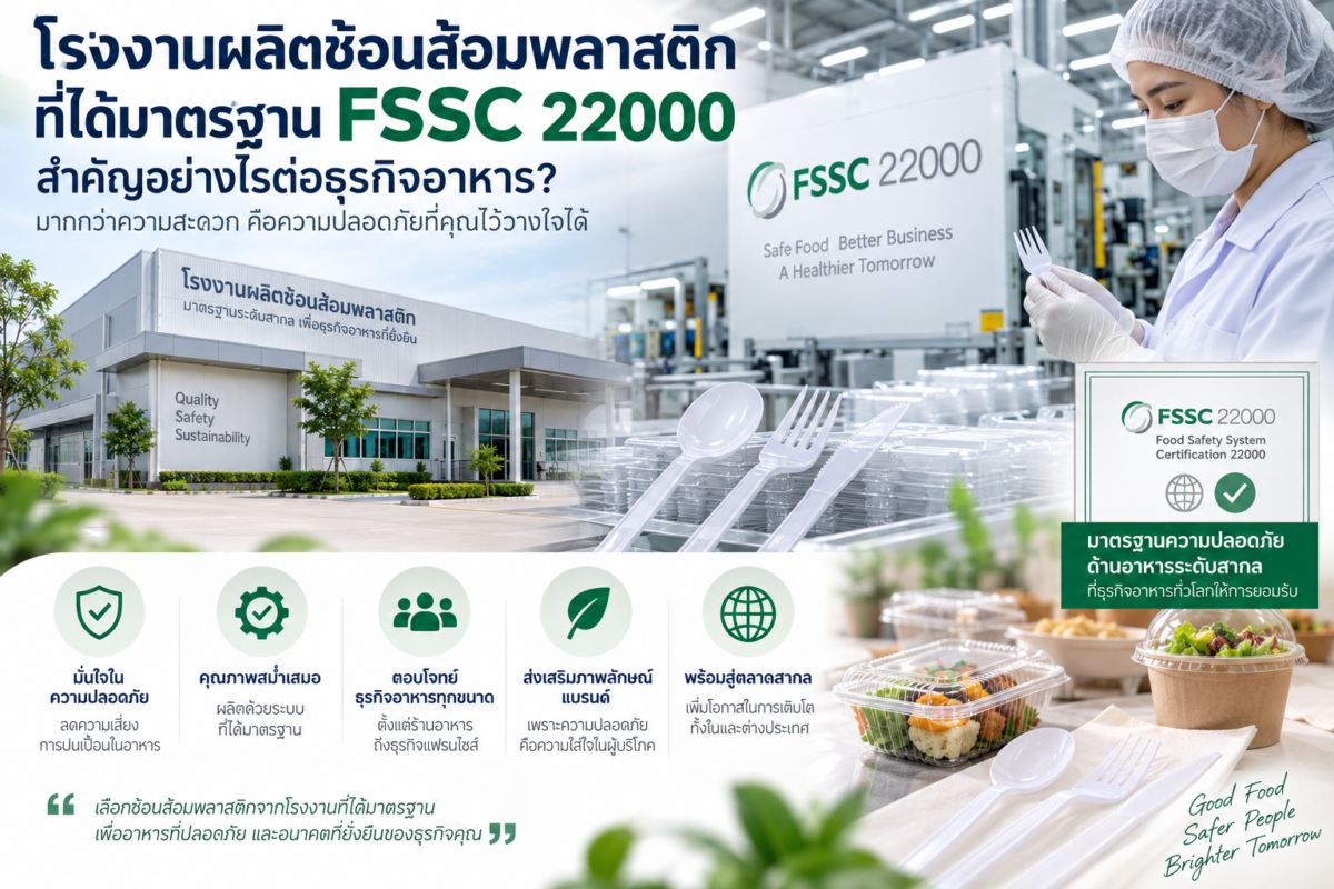 โรงงานผลิตช้อนส้อมพลาสติก โรงงานฉีดพลาสติก ช้อนส้อมรับประทานอาหาร ส้อมพับ